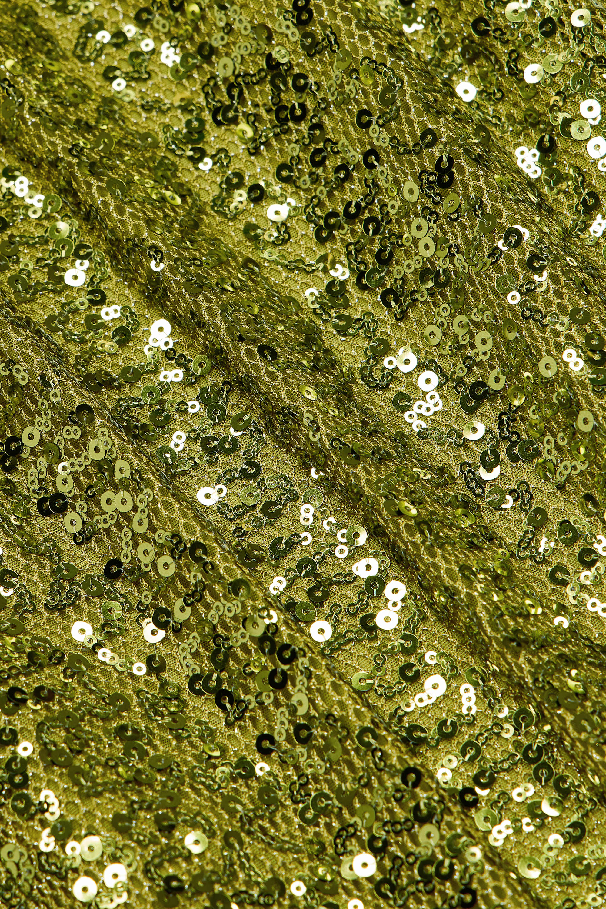 Embellished Hardware-Detail Strappy Maxi Skirt in Olive Green - Image 5