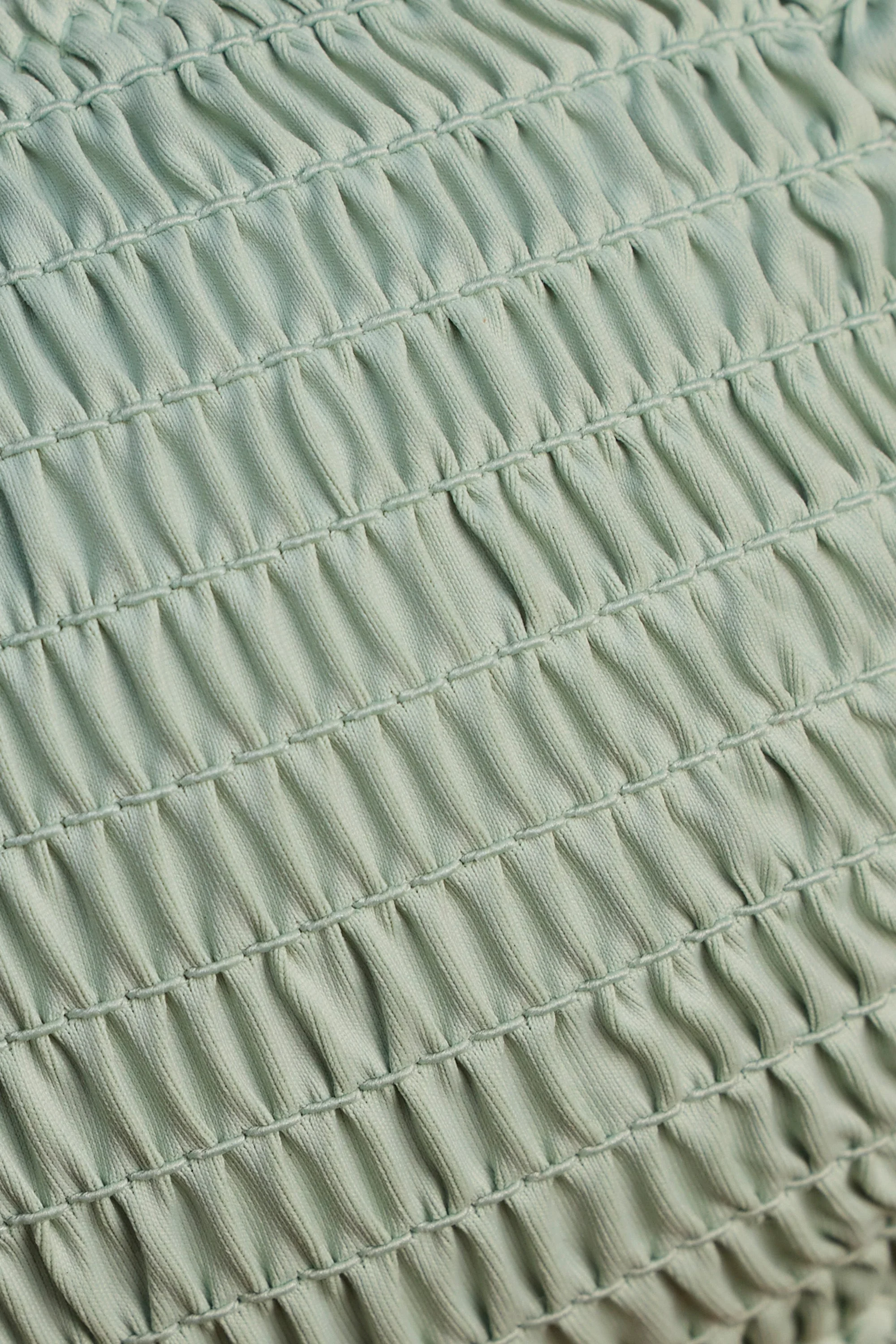 Strappy Bandeau Bikini Top in Sage - Image 4