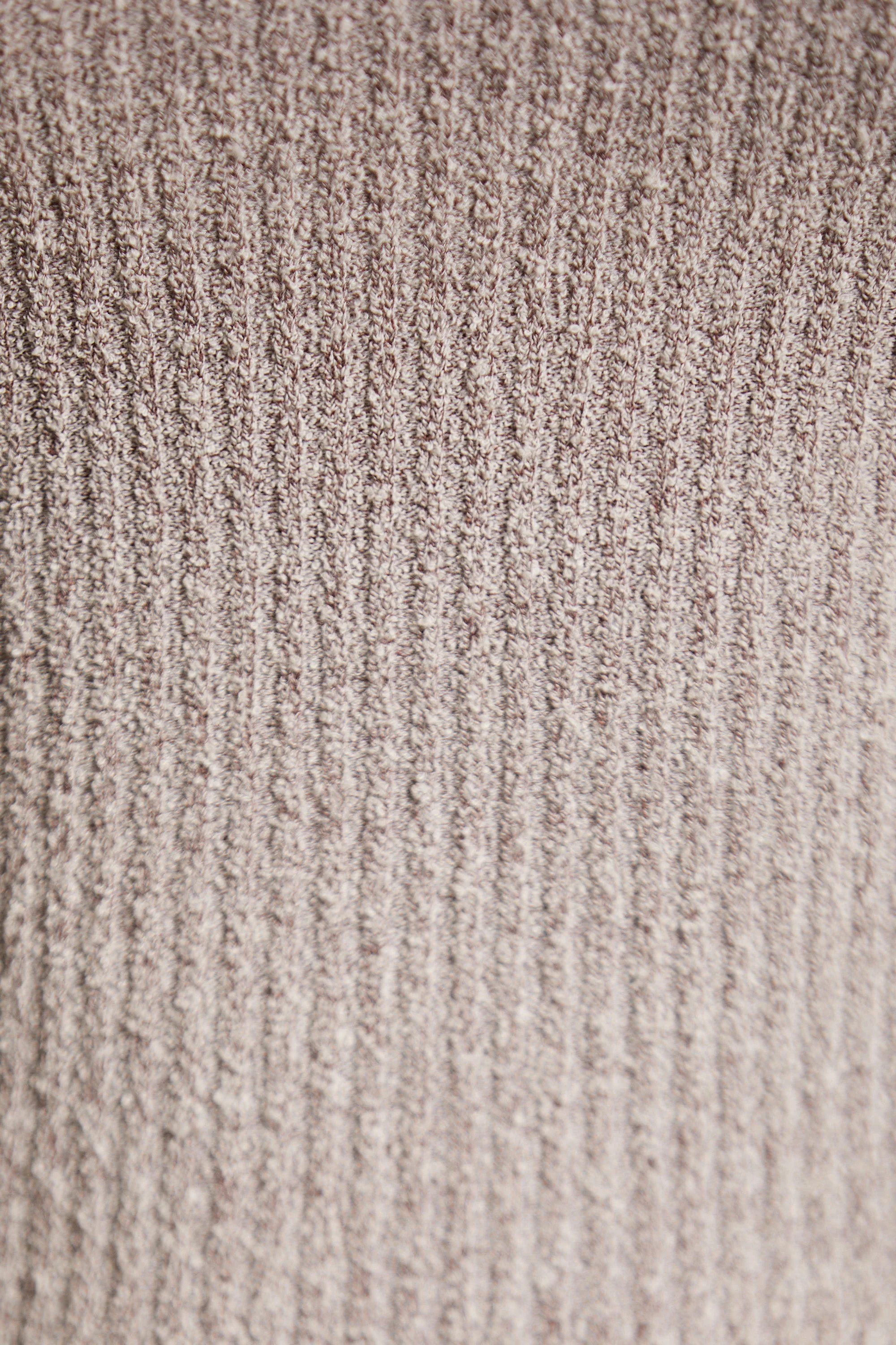 Cold Shoulder Long Sleeve Mini Dress in Chocolate - Image 10