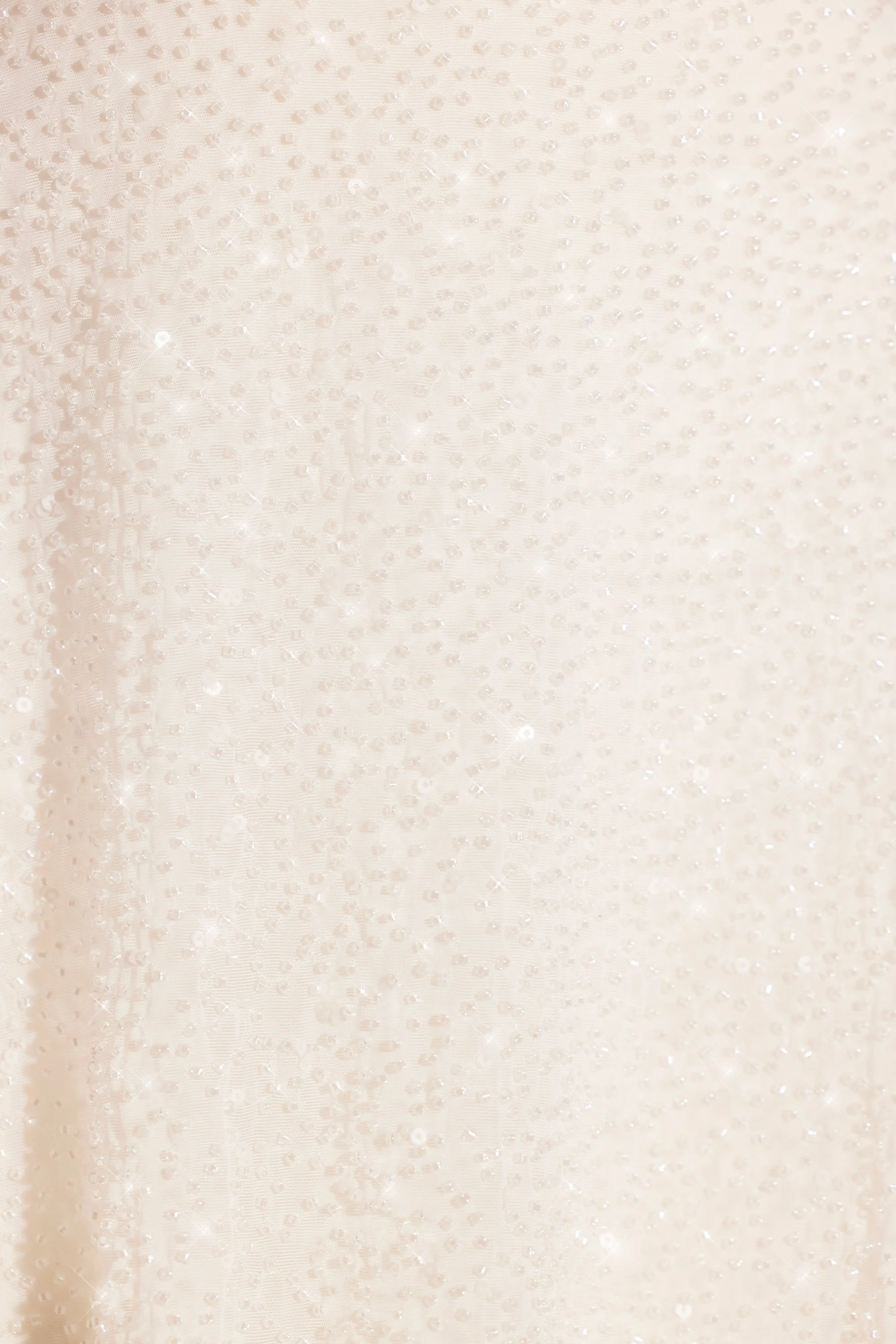 Embellished Multi Wear A-Line Mini Dress in White - Image 5